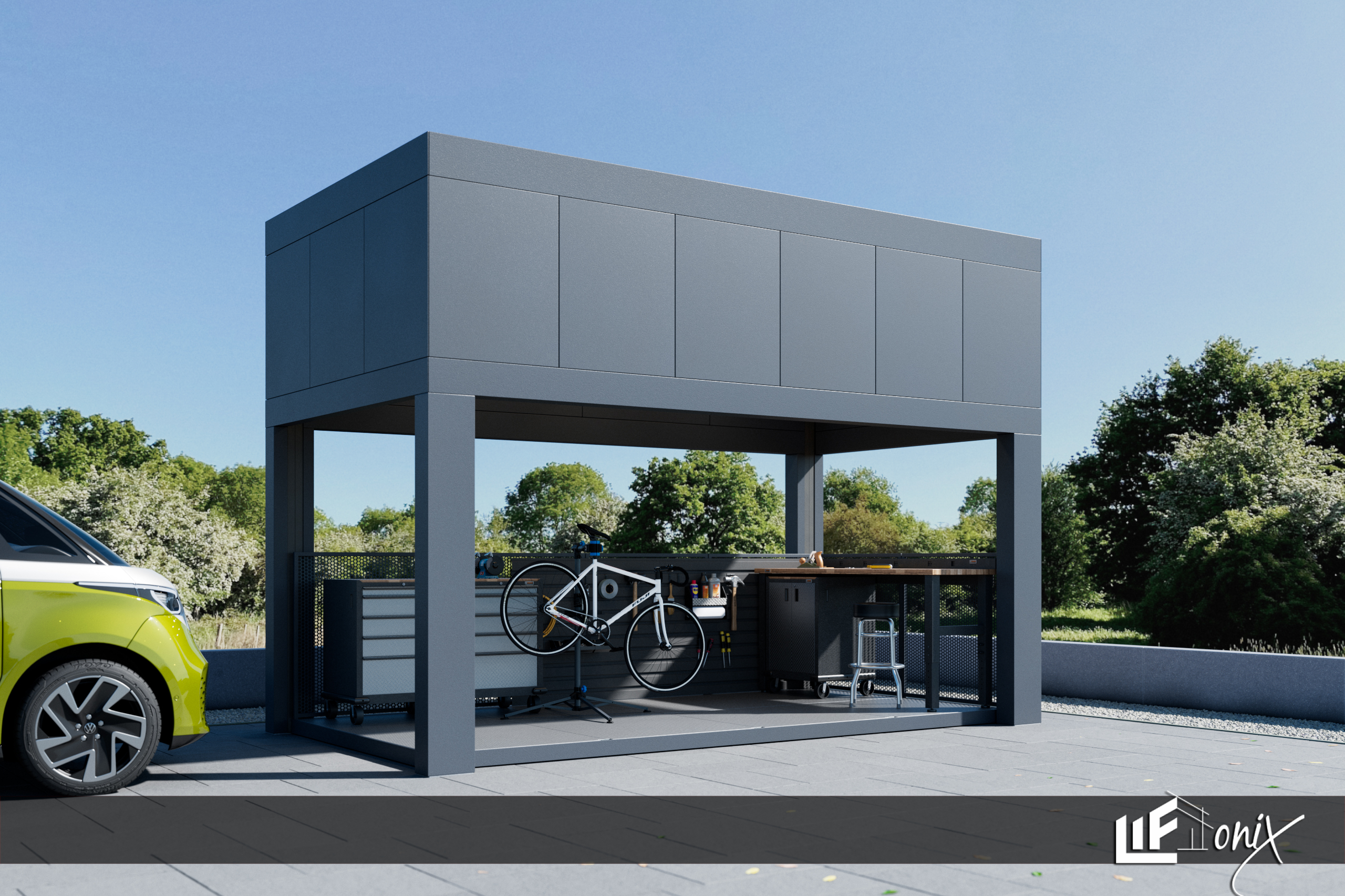 LIFTONIX - NADSTREŠEK PRIHODNOSTI Z INOVATIVNIM DVIŽNIM SISTEMOM