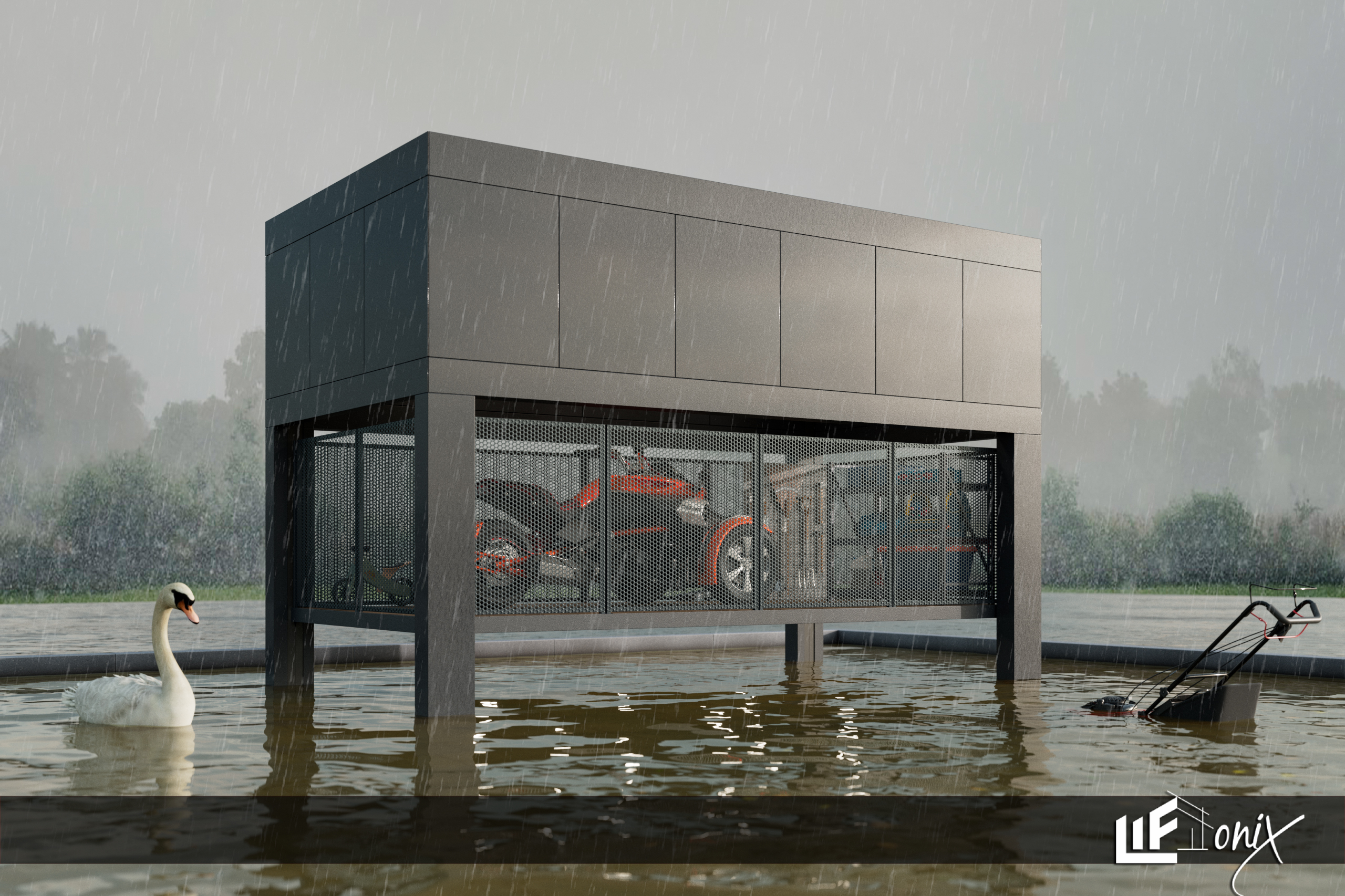 LIFTONIX Safe - NADSTREŠEK PRIHODNOSTI Z INOVATIVNIM DVIŽNIM SISTEMOM